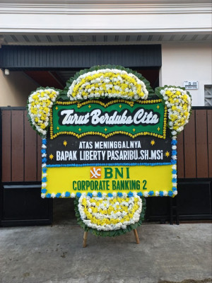 Papan Bunga Duka di Warungboto