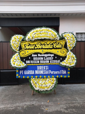 Papan Bunga Duka di Warungboto