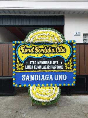Papan Bunga Duka di Warungboto