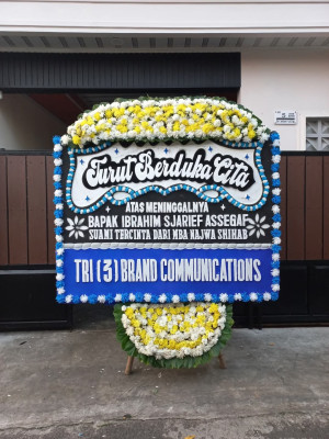 Papan Bunga Duka di Warungboto